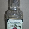минибутылка на 0,05л пустая Jim Beam